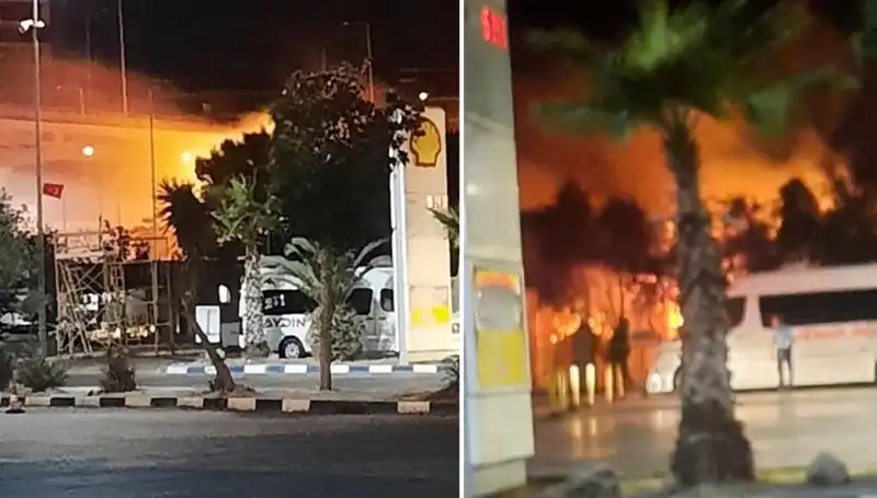 İzmir Otogarı'nda Feci Yangın: Panik ve Kaos Anları!