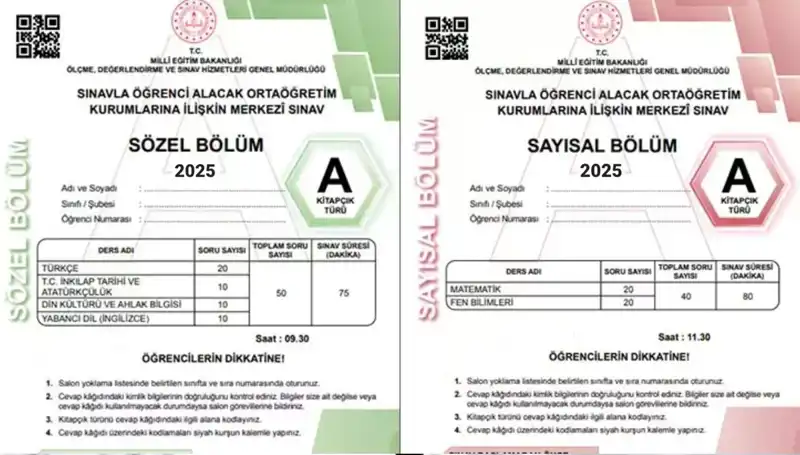 2025 LGS Sınavı: Soru ve Cevap Anahtarı Yayın Tarihleri ve Saatleri Açıklandı!