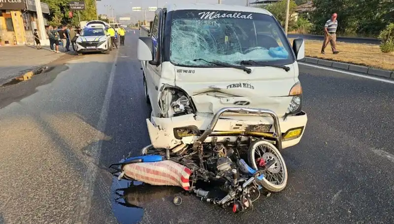 Aydın’da Acı Kaza: Motosiklet Sürücüsü Kamyonetle Çarpışarak Hayatını Kaybetti