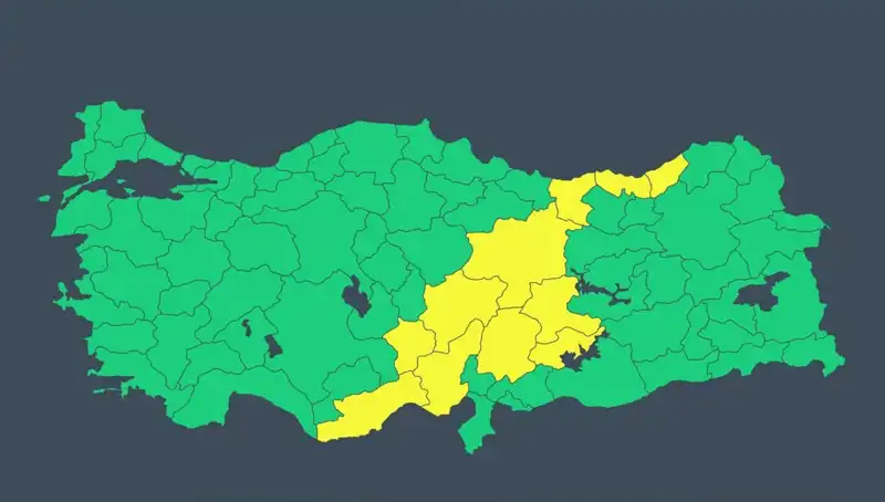 11 İlde Şiddetli Fırtına ve Sağanak Uyarısı: Önlem Alın!