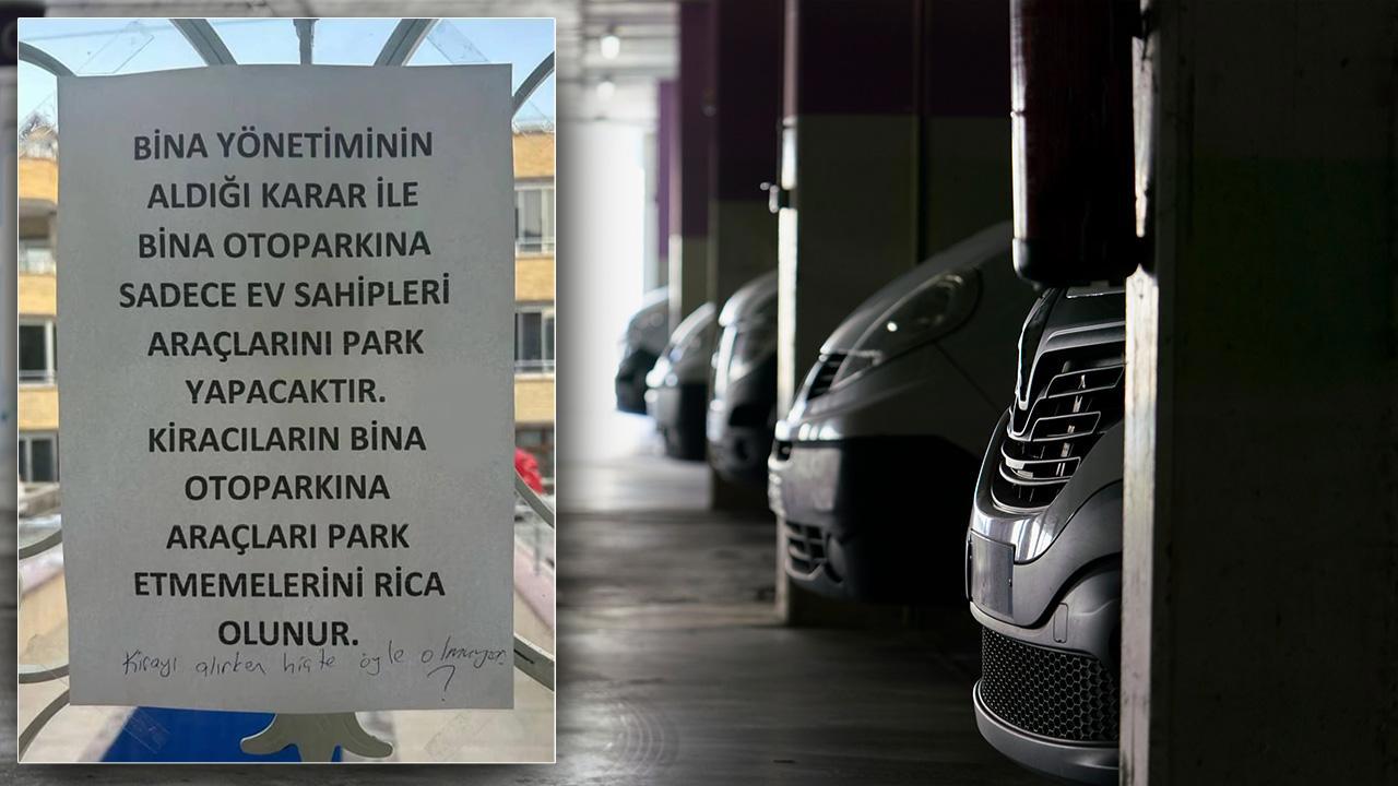 Kiracının Otopark Hakkı Yönetimi Etkilemez